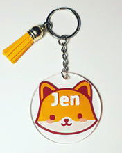 Load image into Gallery viewer, Personalised acrylic keyrings

