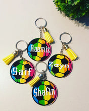 Load image into Gallery viewer, Personalised acrylic keyrings
