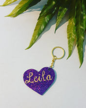 Load image into Gallery viewer, Heart shaped Keyrings
